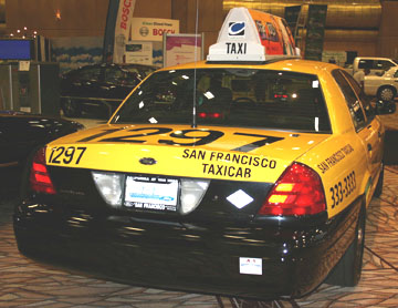 2008 Ford Crown Victoria taxicab converted to